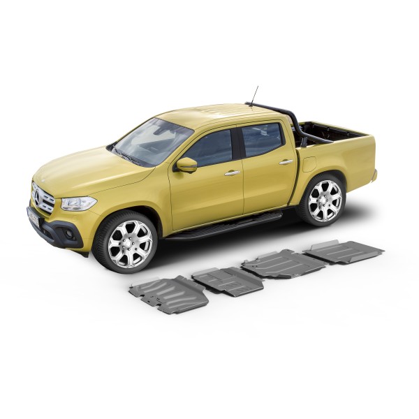 Kit mit 4 Schutzvorrichtungen 4 mm für Mercedes...