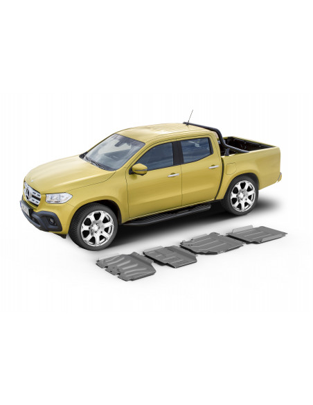 4 mm protection kit for Mercedes Benz X-Class (2018 - PRESENT) - Rival