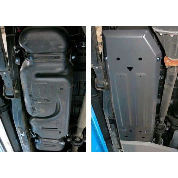 Protección des Kraftstofftanks 4mm aus...
