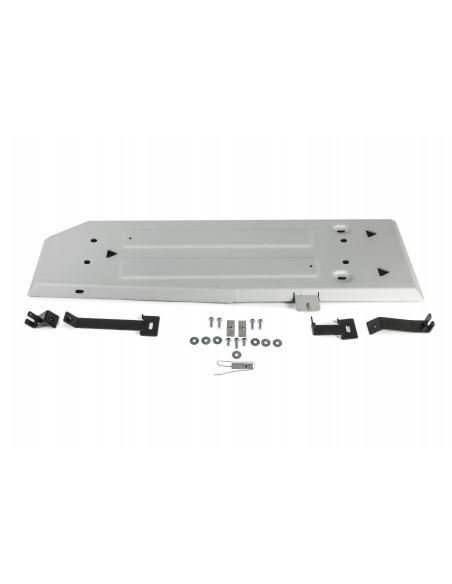 Protección depósito de combustible 4mm fabricado en duraluminio Ford Ranger PX mk2 / 3 - Rival