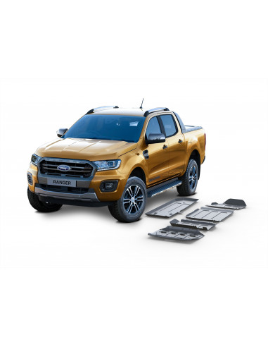Kit de 5 protecciones 4 mm Rival para Ford...