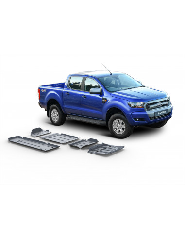 Kit de 5 protections 4 mm Rival pour Ford...