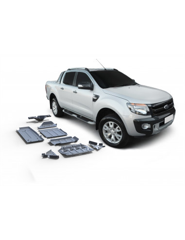 Kit 7 Protections 4/6 mm Rival for Ford Ranger PX 2012-ACTUAL