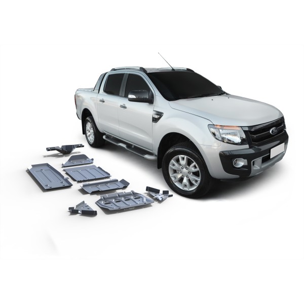 Kit de 7 proteções 4 / 6 mm Rival para Ford...