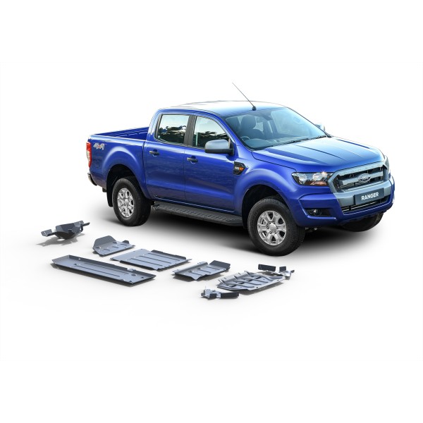 Kit de 7 proteções 4 / 6 mm Rival para Ford...