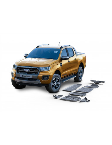 Kit de 7 protections 4 / 6 mm Rival pour Ford...