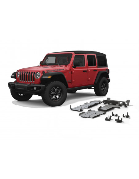 6 mm 5-piece protection kit for Jeep Wrangler JL (5-door) Rival