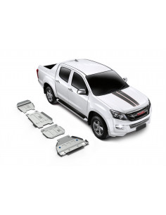 Kit de 4 proteções 6 mm Rival para Isuzu D-Max 2012 - 2020
