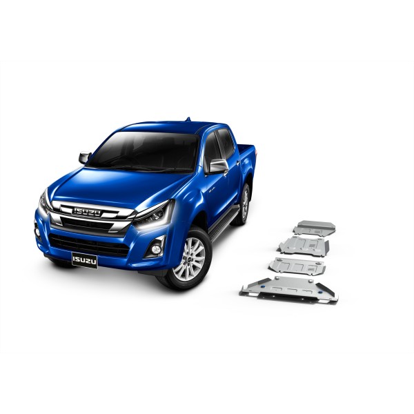 Kit de 4 protecciones 6 mm Rival para Isuzu...