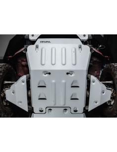 Protección radiateur + moteur alu 6mm Isuzu D-Max - Rival 2