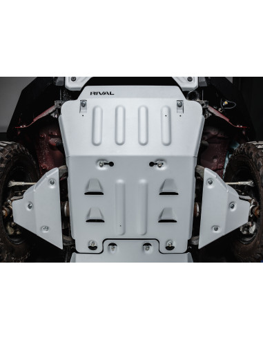 Protección radiador + motor alu 6mm Isuzu D -...