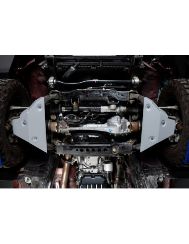 Protección trapecios delanteros 6mm fabricado...