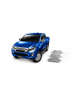 Kit de 3 protecciones 6 mm Rival para Isuzu D - Max 2021...