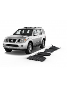Kit de 4 proteções 3 mm Rival para Nissan Pathfinder R51...
