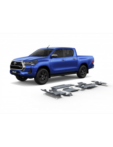 Kit 6 4/6 mm protections Rival for Toyota Hilux Revo/Executive/Rocco/Invincible 2015-ACTUAL