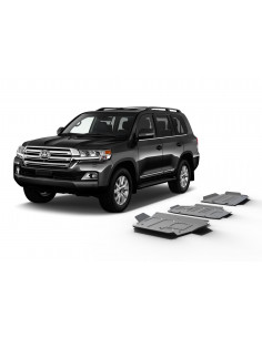 Kit de 4 protecciones 6 mm Rival para Toyota Land Cruiser...