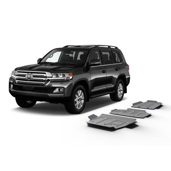 Kit de 4 protections 6 mm Rival pour Toyota...