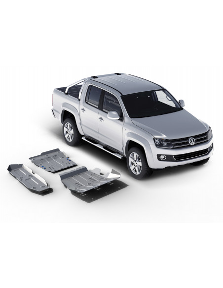 Kit of 3 6 mm protections for Volkswagen Amarok 2010 - 2016 Rival