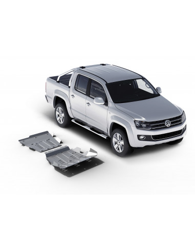 Kit de 2 proteções 6 mm Rival para Volkswagen...