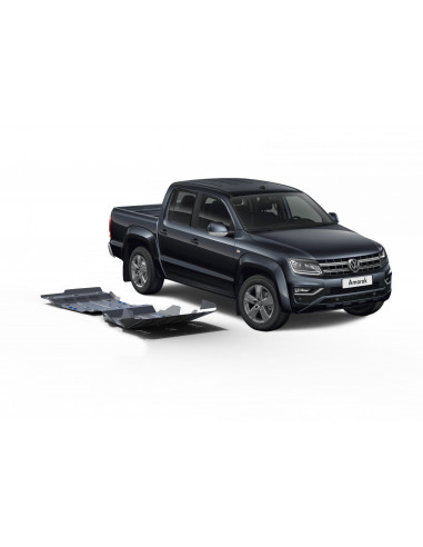 Kit 2 Protecciones 4 mm Rival para Volkswagen Amarok 2016-ACTUAL