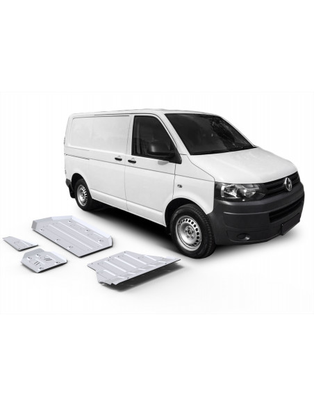 Kit de 4 protecciones 4 / 6 mm Rival para Volkswagen T6 2015 - 2020