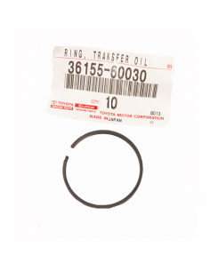 Ring or transfer case output flange for rear propeller...