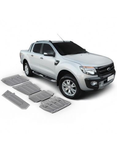 Kit de 5 proteções 6 mm Rival para Ford Ranger...