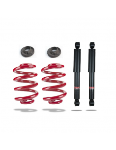 Reinforced suspension kit (+250kg) with spring isolators...