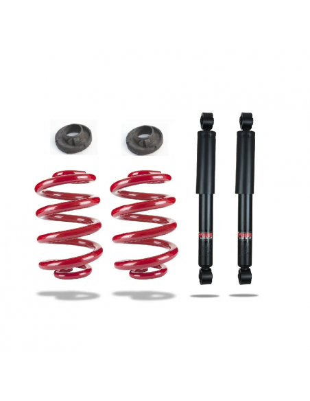 Kit de suspensão reforçado (+250kg) com isoladores de molas para Volkswagen Transporter T5 / T6 - Pedders