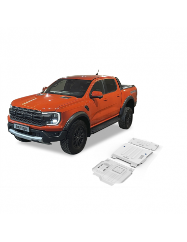 Kit 3 6 mm protections Rival for Ford Ranger Raptor 2022-current