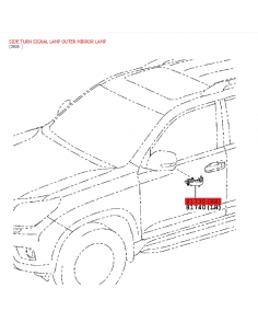 Intermitente retrovisor direito J15 / 20 - Original... 2