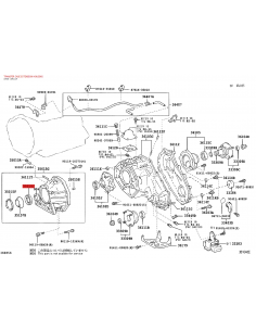 Retainer from gearbox to transfer case J12 / 15 / Toyota... 2