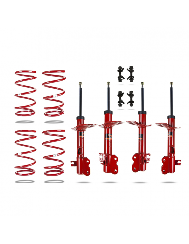 Full reinforced suspension kit +45 mm Nissan X-Trail T30 Diesel models - Pedders