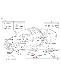 Cablaggio ABS posteriore, per Toyota Hilux Vigo -... 2