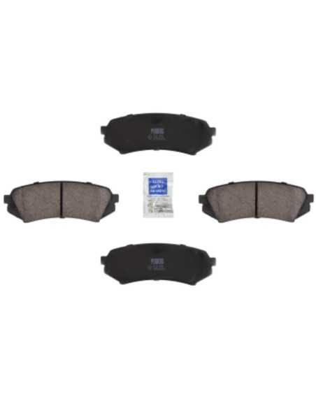 Pastilhas de freio extremas traseiras (exclusivas para kit de conversão de freios a tambor/disco) Ford Ranger/Isuzu D-Max/Toyota