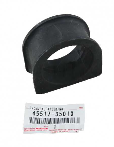 silentblock U soporte cremallera dirección J9 - original Toyota Land Cruiser