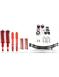 Complete reinforced suspension kit preassembled with...
