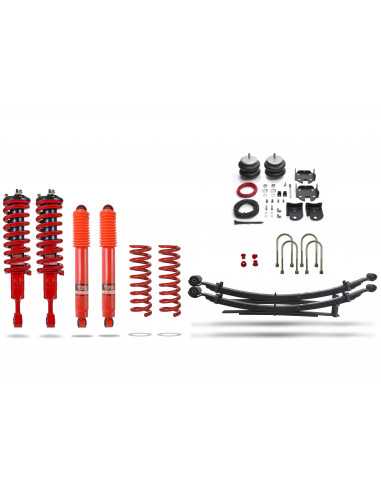 Complete reinforced suspension kit pre-assembled with +40MM air springs Ford Ranger (2011-2018)-PEDDERS