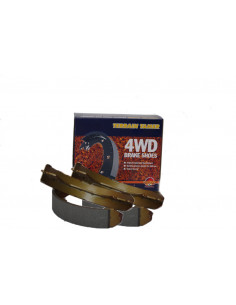 Kit de 4 zapatas reforzadas traseras Toyota Land Cruiser...