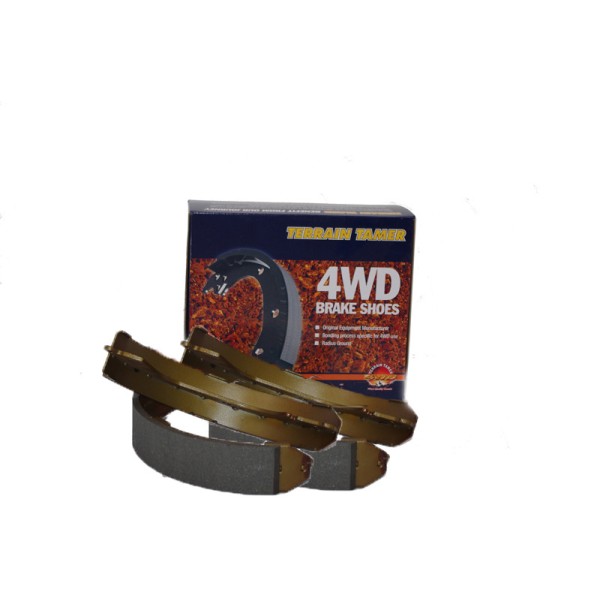Kit of 4 reinforced rear brake shoes, for...