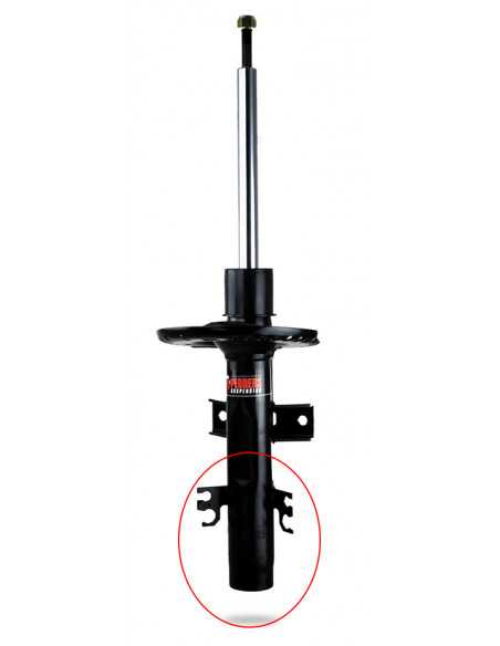 Front Reinforced Shock Absorber Volkswagen Transporter T5 / T6 (attached to spindle) - Pedders