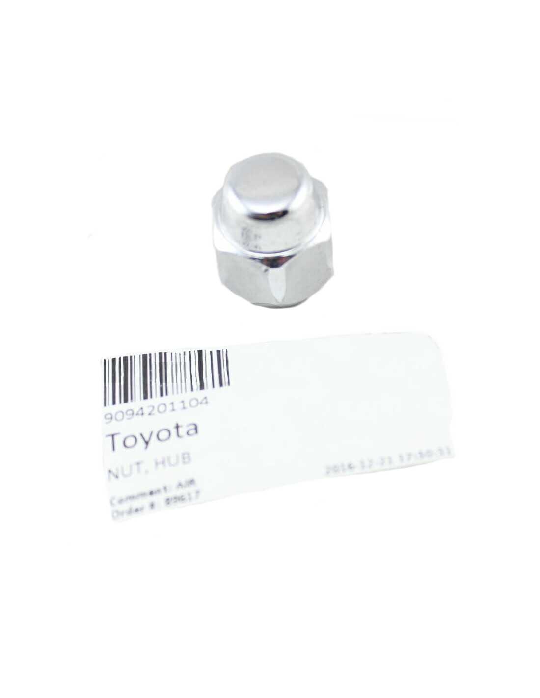 5 écrous De Roue Inox Toyota – M12x1.5 – Pour Jantes Alu – Occasion (lot De 5)