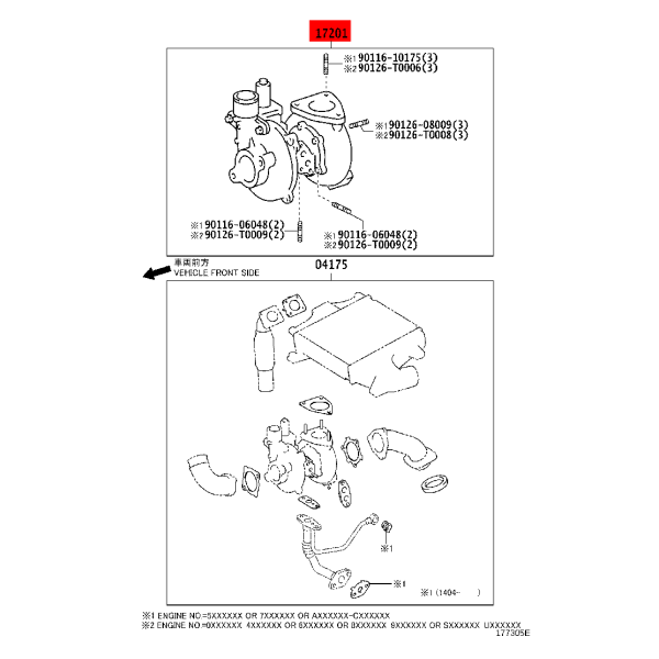 Turbo de geometria variável Toyota Hilux...
