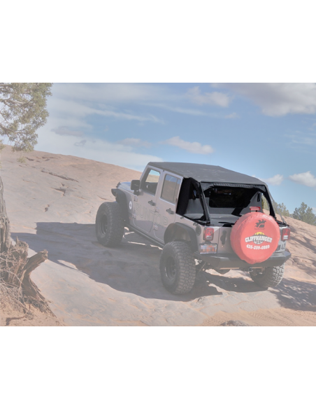 Techo oder Verdeck aus Stoff (Modell CARGO) für Jeep Wrangler JK - Suntop