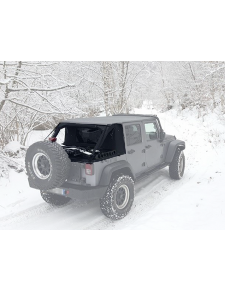 Techo o capota de lona (modelo CARGO) Jeep Wrangler JK - Suntop