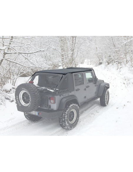 Techo o capota de lona (solo parte del techo) Jeep Wrangler JK - Suntop