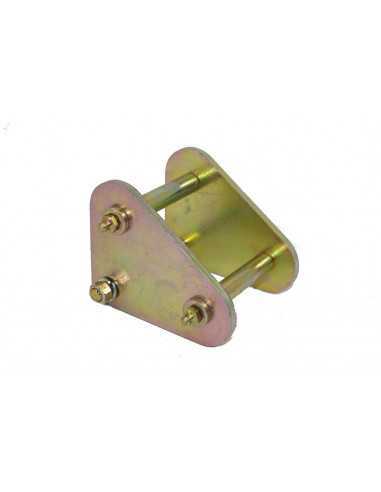 One-way front / rear left leaf spring shackle...
