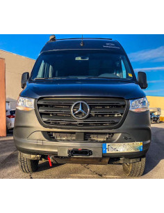 Suporte de guincho Mercedes Sprinter com ventiladores...