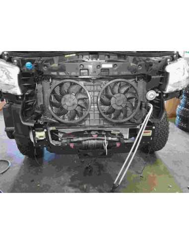 Winch support for Mercedes Sprinter with front...