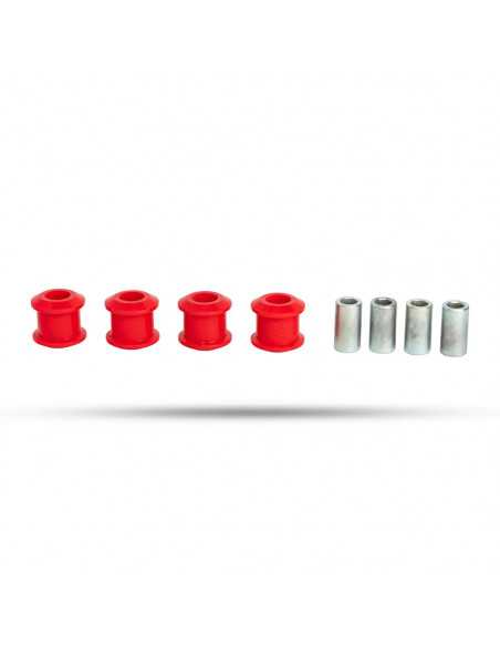 Kit de 4 silentblocks reforçados para barra estabilizadora dianteira / traseira Jeep Wrangler JK - Pedders